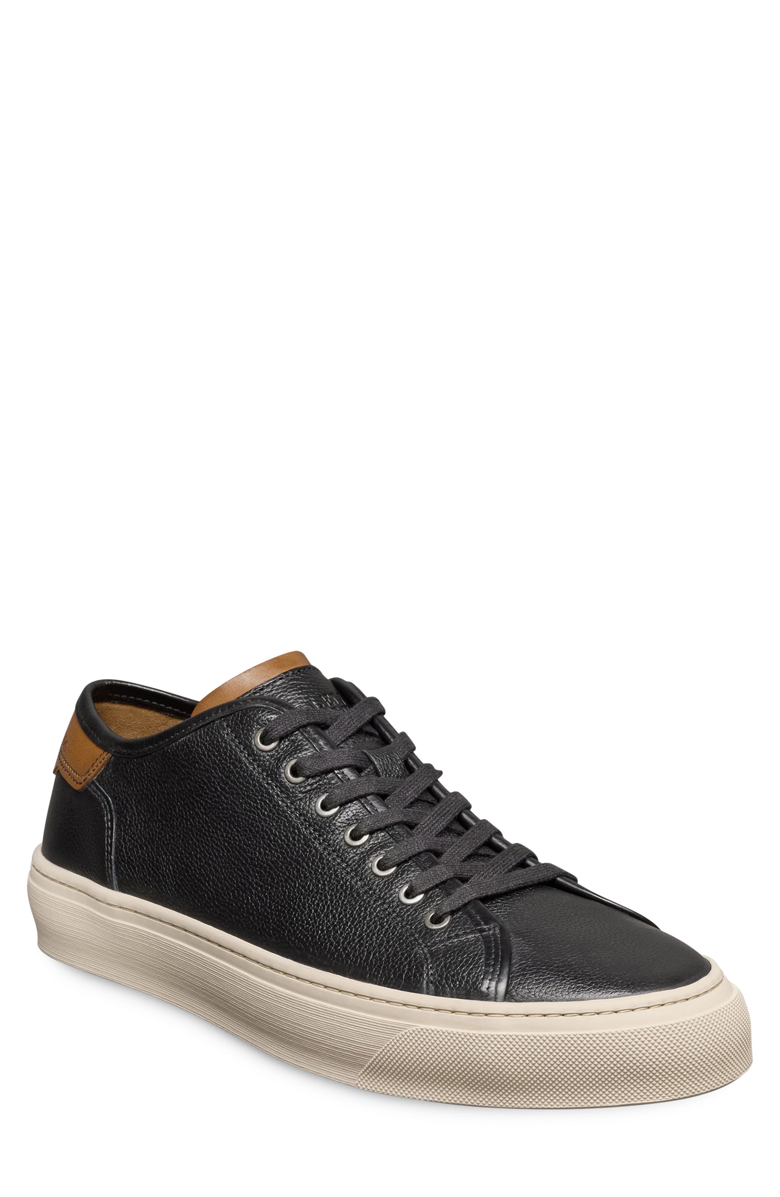 Allen Edmonds Jones Low Top Sneaker, Main, color, Black