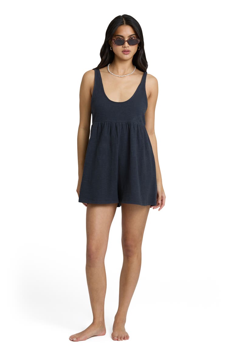 Easy Does It Cover-Up Romper, Alternate, color, BLACK SANDS