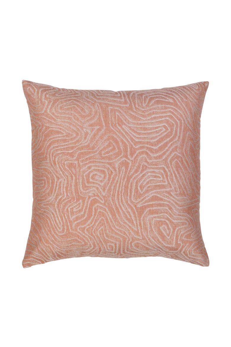Chari Spice Indoor & Outdoor Woven Accent Pillow, Main, color, Spice