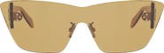 CELINE Sundown Rimless Cat Eye Shield Sunglasses