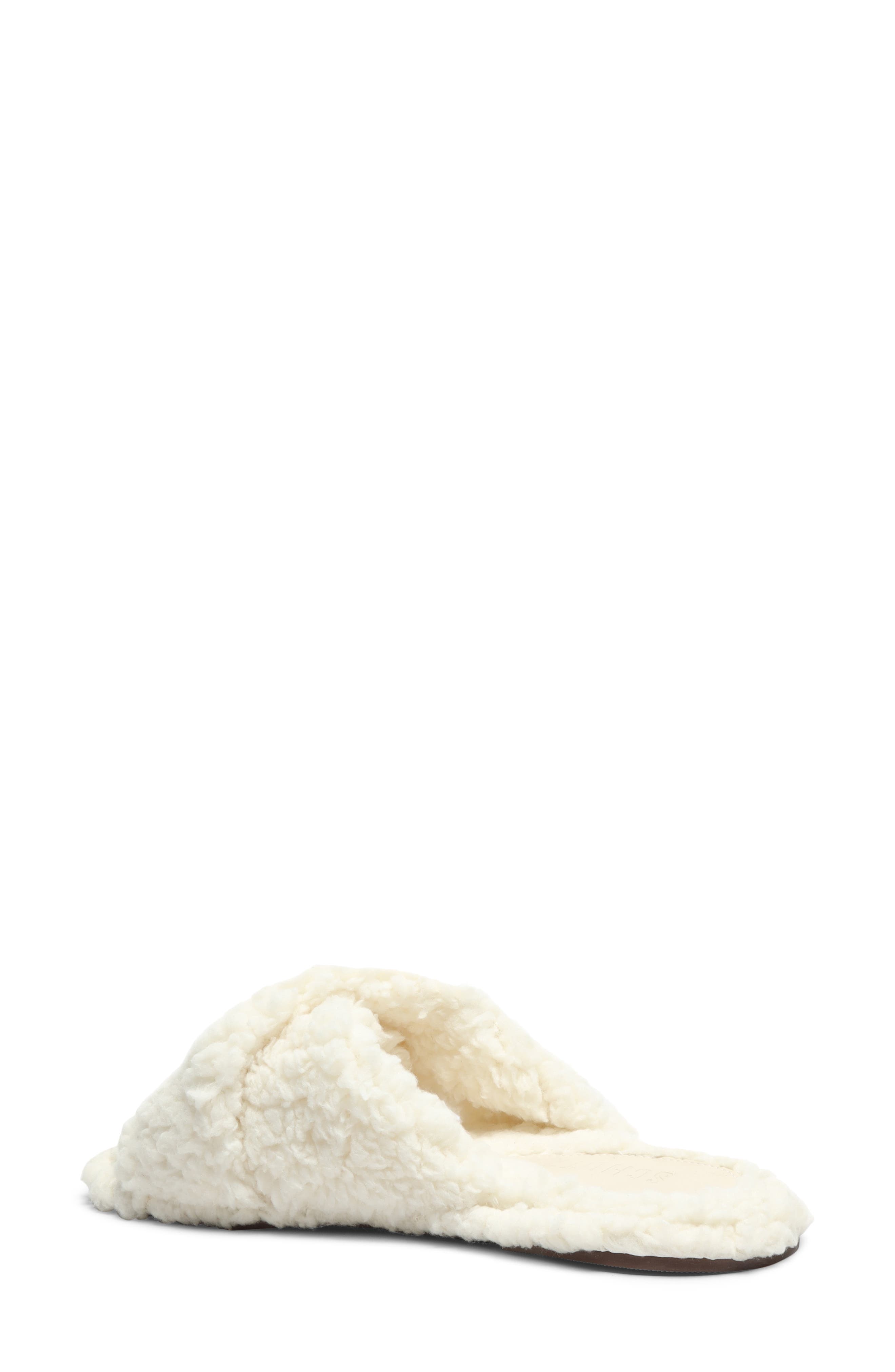 Dynora Faux Shearling Slipper, Alternate, color, AREIA FAUX LEATHER