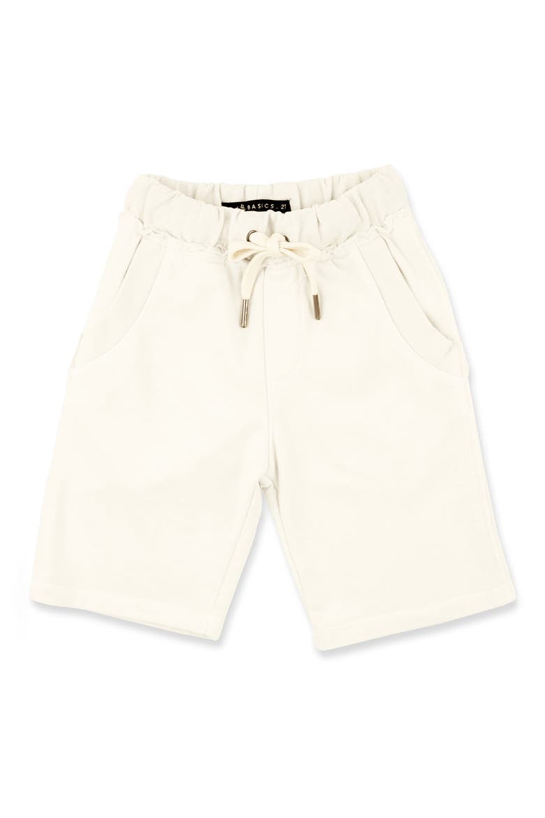 Kids' Rusty French Terry Shorts, Main, color, CREAM