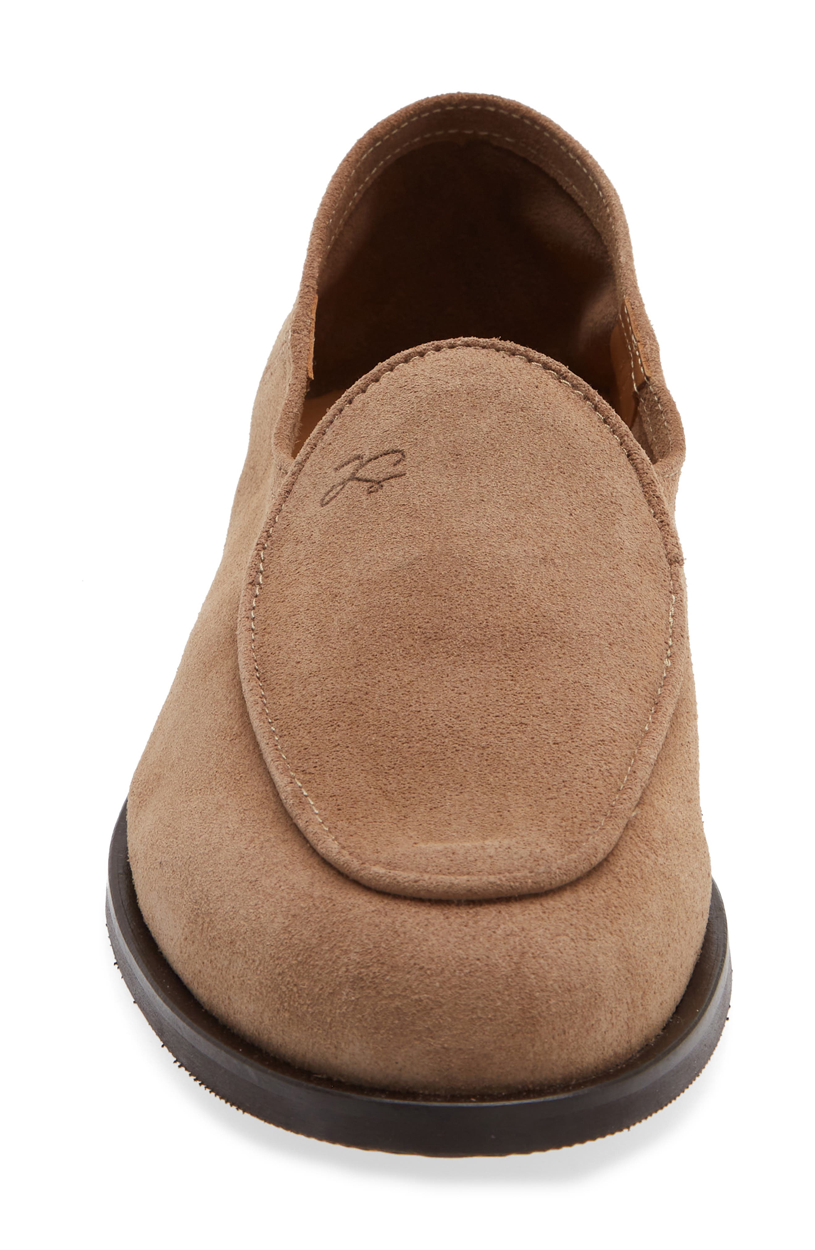 JACQUES SOLOVIERE Chris Convertible Loafer, Alternate, color, Earth Suede