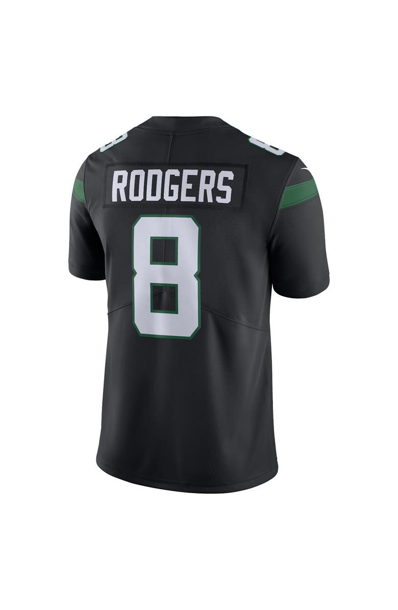 Nike Men's Nike Aaron Rodgers Black New York Jets  Vapor Untouchable Limited Jersey, Alternate, color, 