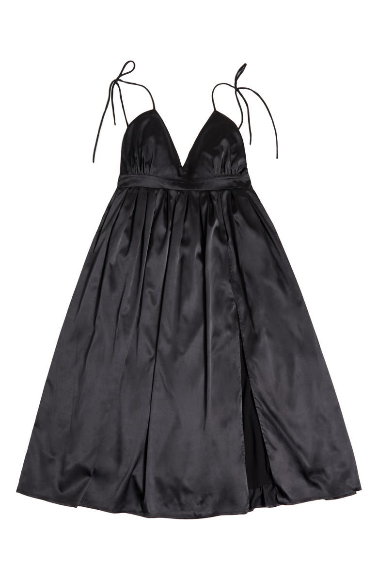 Emilia George Oxord Maternity/Nursing Sundress, Alternate, color, Oxford Black