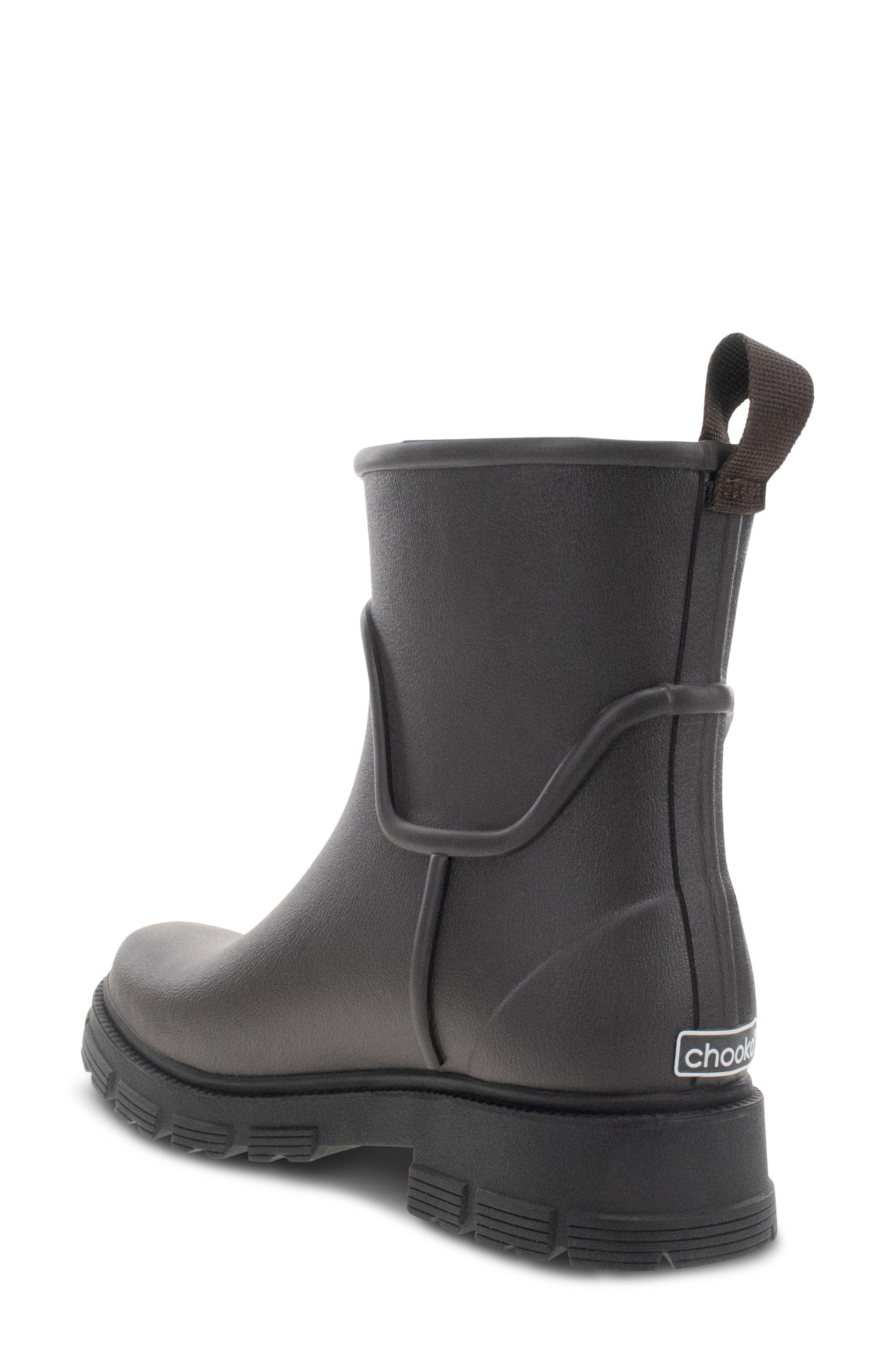 Asher Storm Lug Ankle Rain Boot, Alternate, color, BROWN