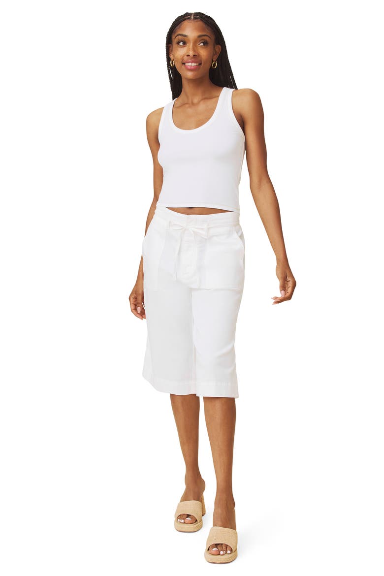 Roma Cotton Blend Tank, Alternate, color, WHITE