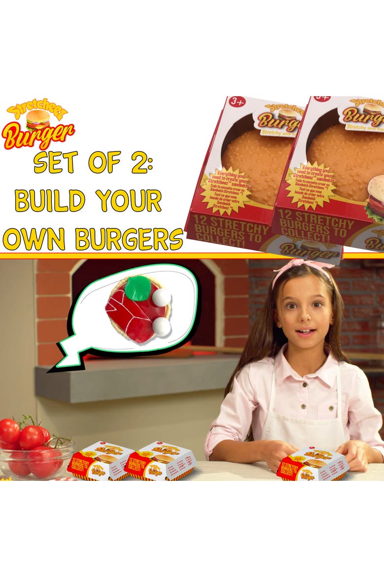 Hamburger 2pk Surprise Assorted Styles & Toppings, Alternate, color, Multicolored