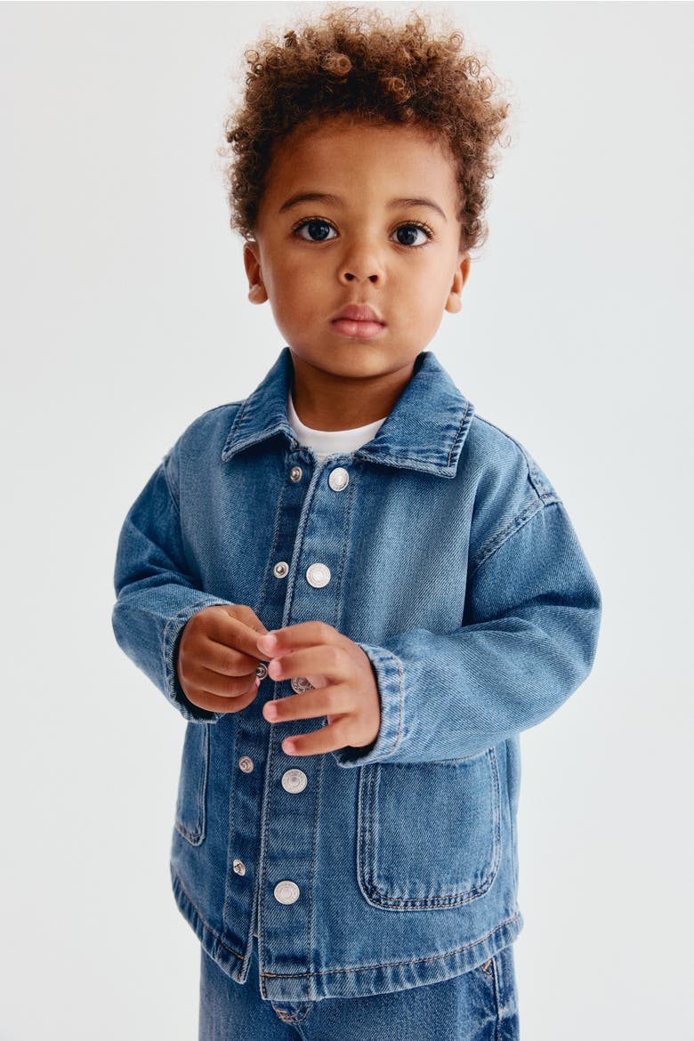 3-piece Cotton Set, Alternate, color, Denim blue/white