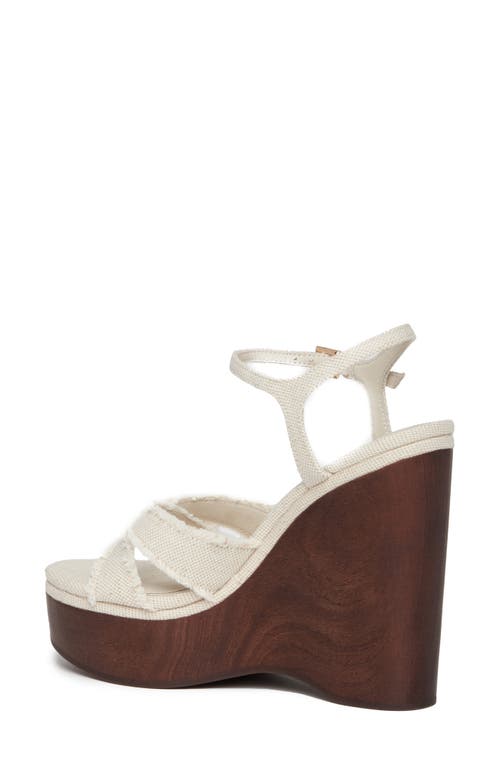 PAIGE PAIGE HARLOW ANKLE STRAP PLATFORM WEDGE SANDAL
