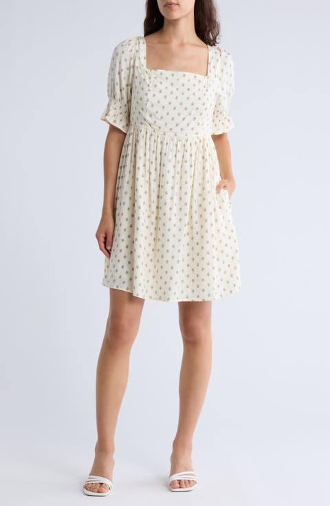 Puff Sleeve Minidress