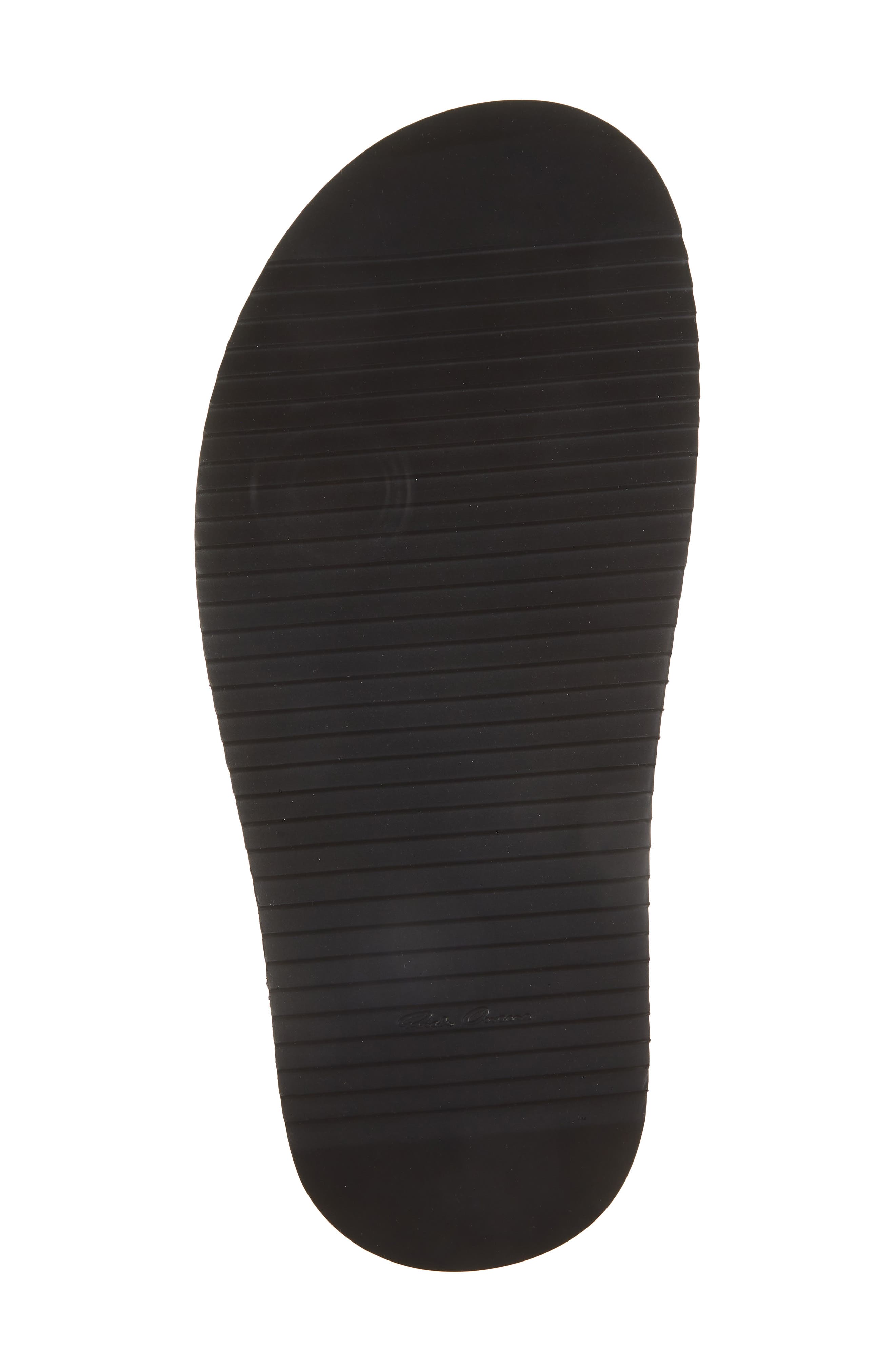 Padded Platform Mule, Alternate, color, BLACK