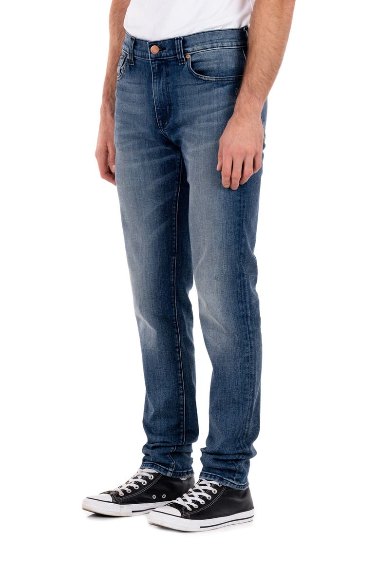 Indie Slim Fit Jeans, Alternate, color, HURON