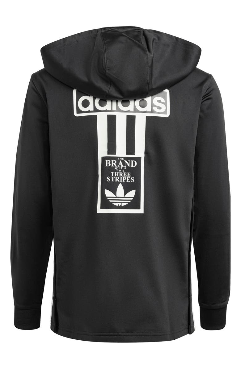 adidas Kids' Adibreak Recycled Polyester Zip Hoodie, Alternate, color, 