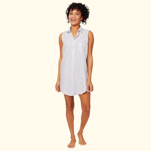 Luxe Pima Sleeveless Night Shirt