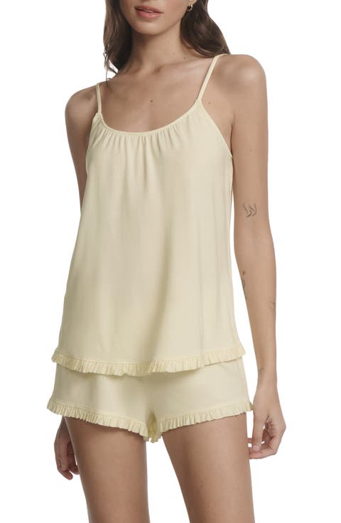 Gisele Ruffle Trim Short Pajamas