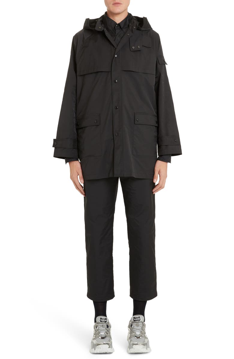 Valentino '90s Fit Cropped Pants, Alternate, color, 