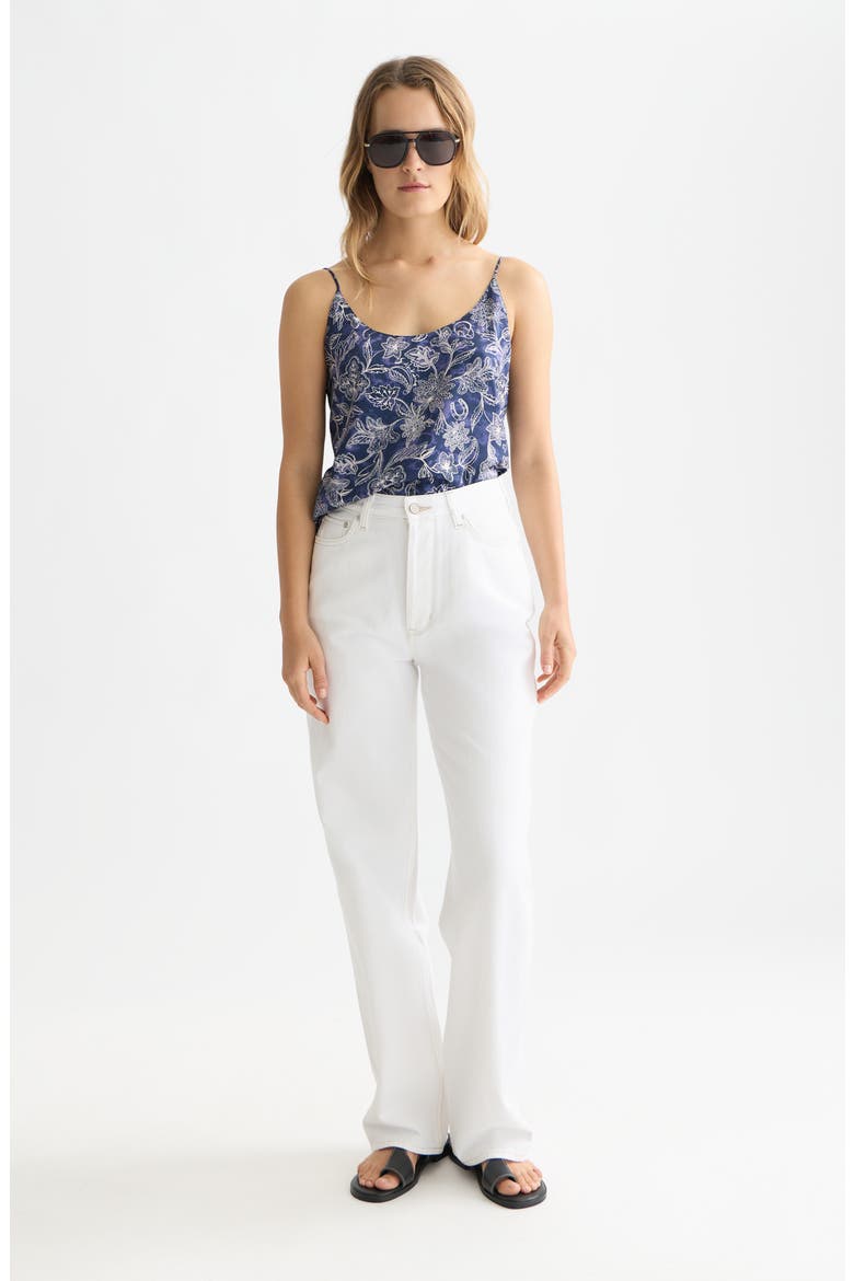 Mixed Print Camisole, Alternate, color, LUCKY BANDANA DRESS BLUES