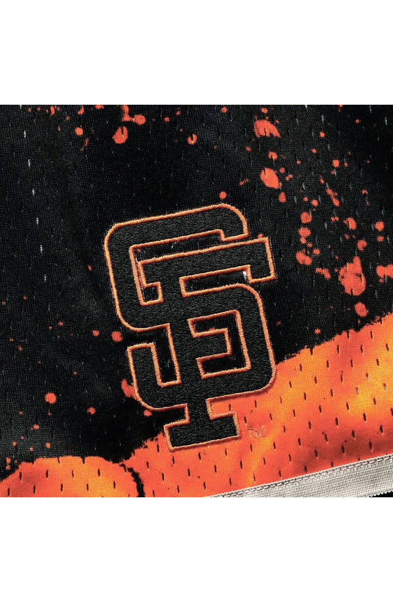 Mitchell & Ness Men's Mitchell & Ness Black San Francisco Giants Hyper Hoops Shorts, Alternate, color, Black