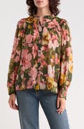 Vince Camuto Print Woven Top
