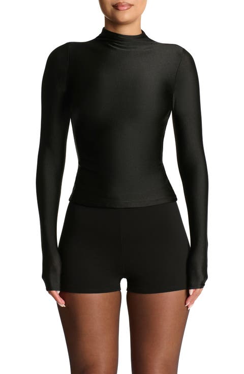 Sleek Long Sleeve Top (Plus)