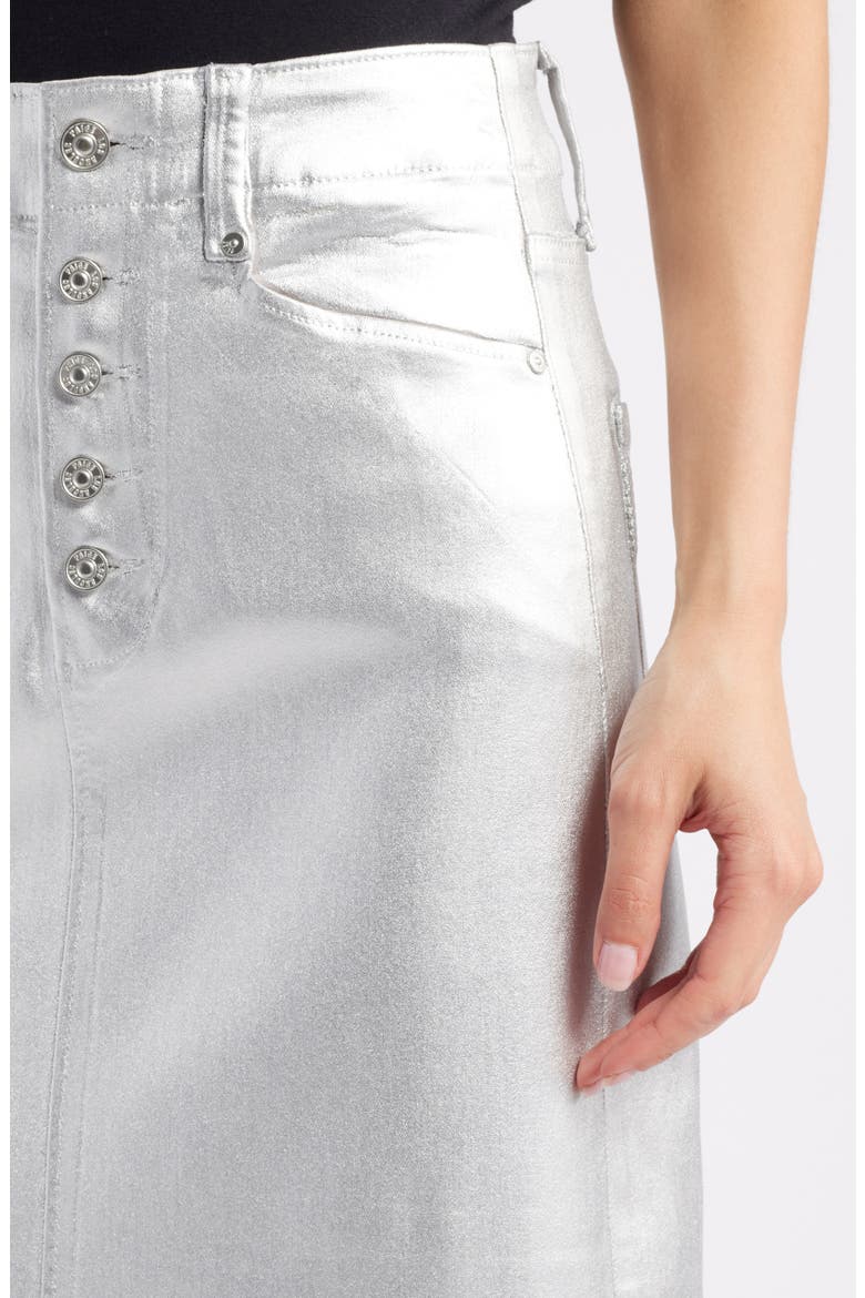 Meadow Midi Skirt, Alternate, color, PLTNSLVRLU