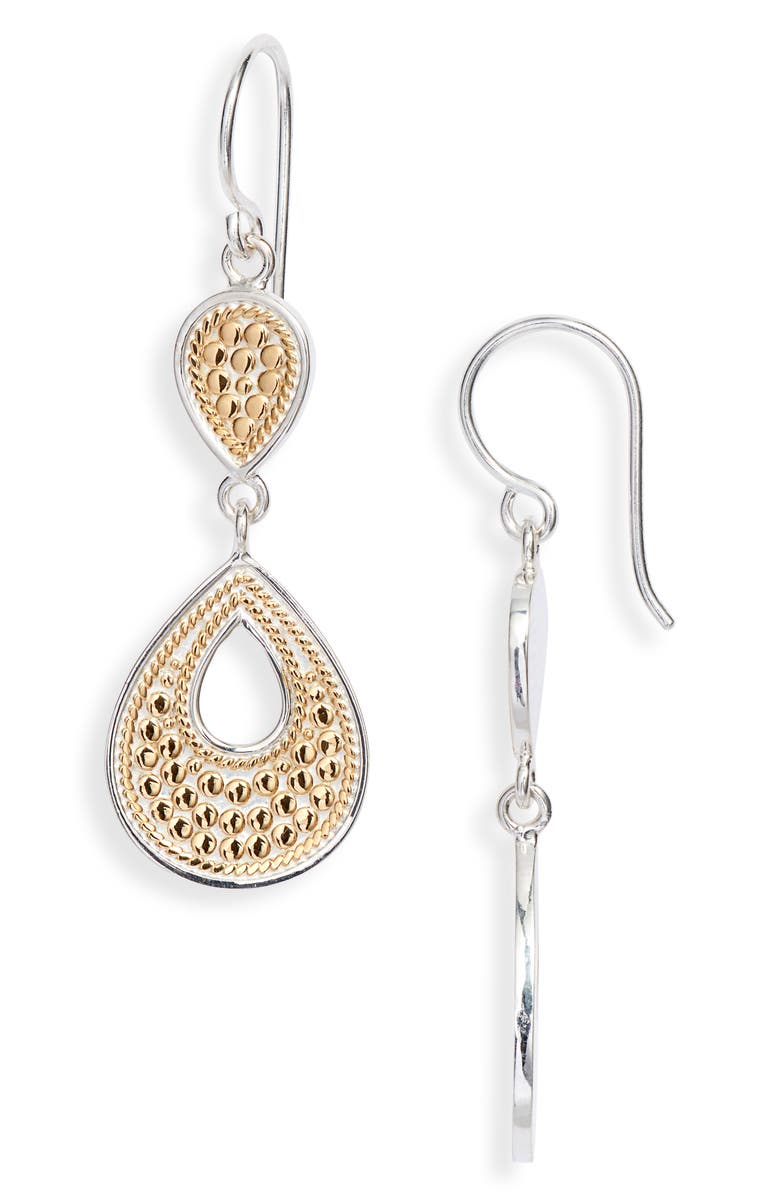 Anna Beck Teardrop Double Drop Earrings, Main, color, 