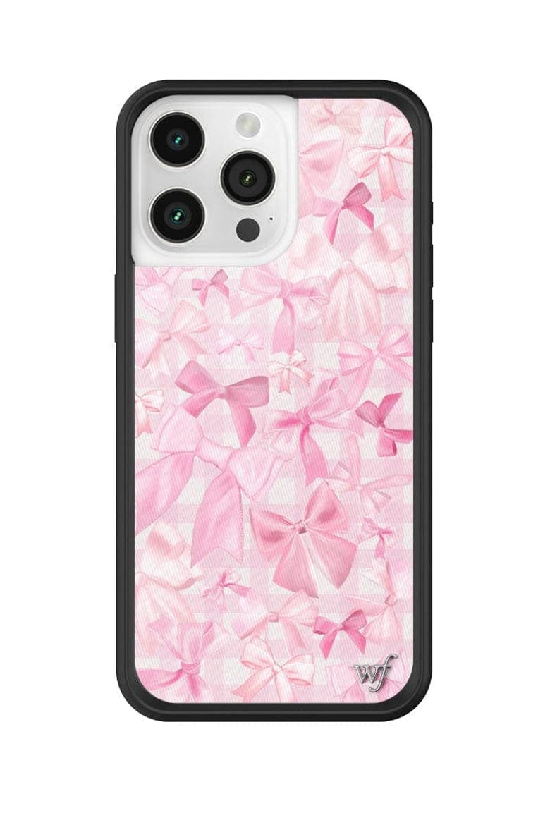 Bow Beau iPhone Case, Alternate, color, Pink