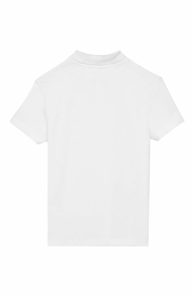 Vilebrequin Kids' French History Tencel Polo, Alternate, color, Blanc