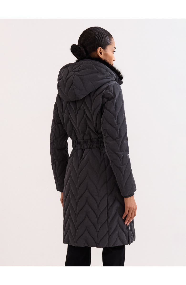 Phase Eight Hollie Midi Puffer, Alternate, color, Charcoal