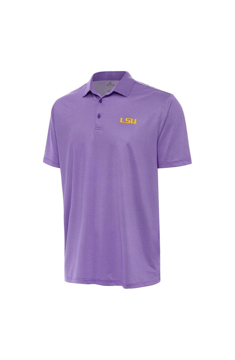 ANTIGUA Men's Antigua Purple/White LSU Tigers Rings Polo, Alternate, color, White