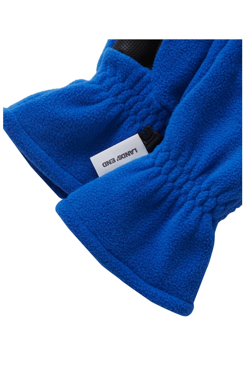 Kids Fleece Gloves, Alternate, color, Cobalt