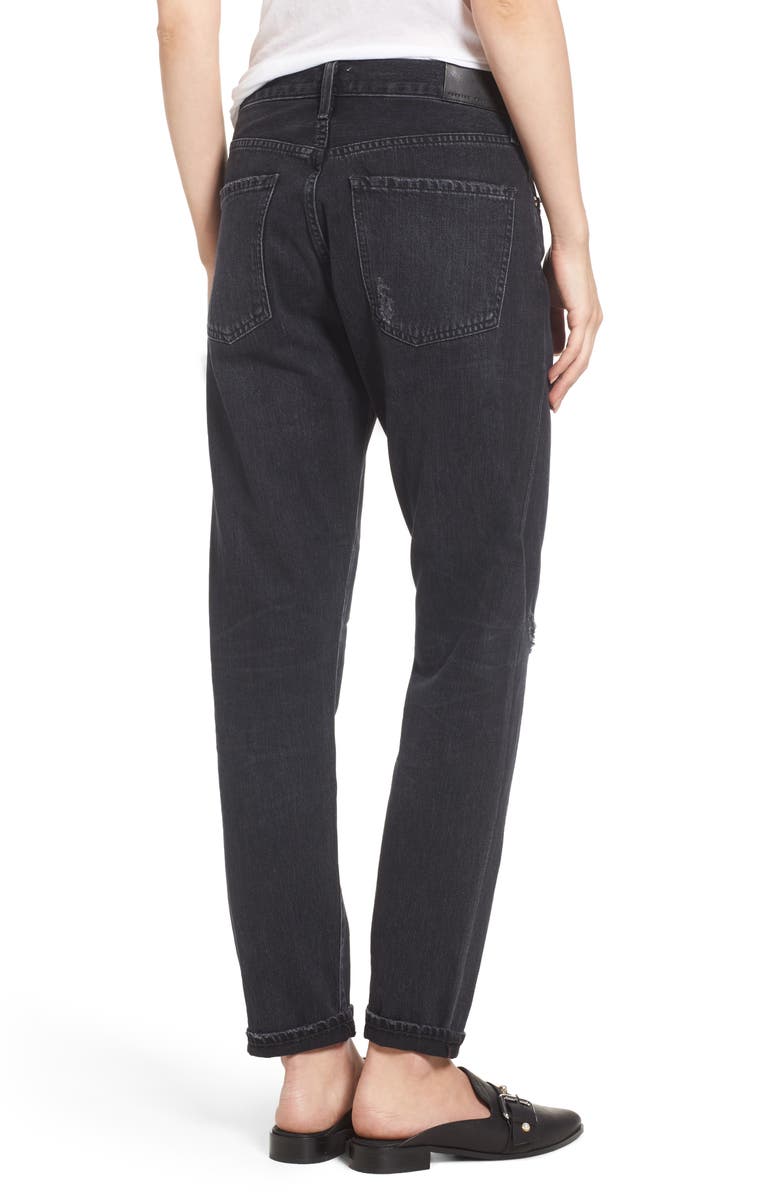 Citizens of Humanity Liya High Waist Slim Boyfriend Jeans, Alternate, color, 