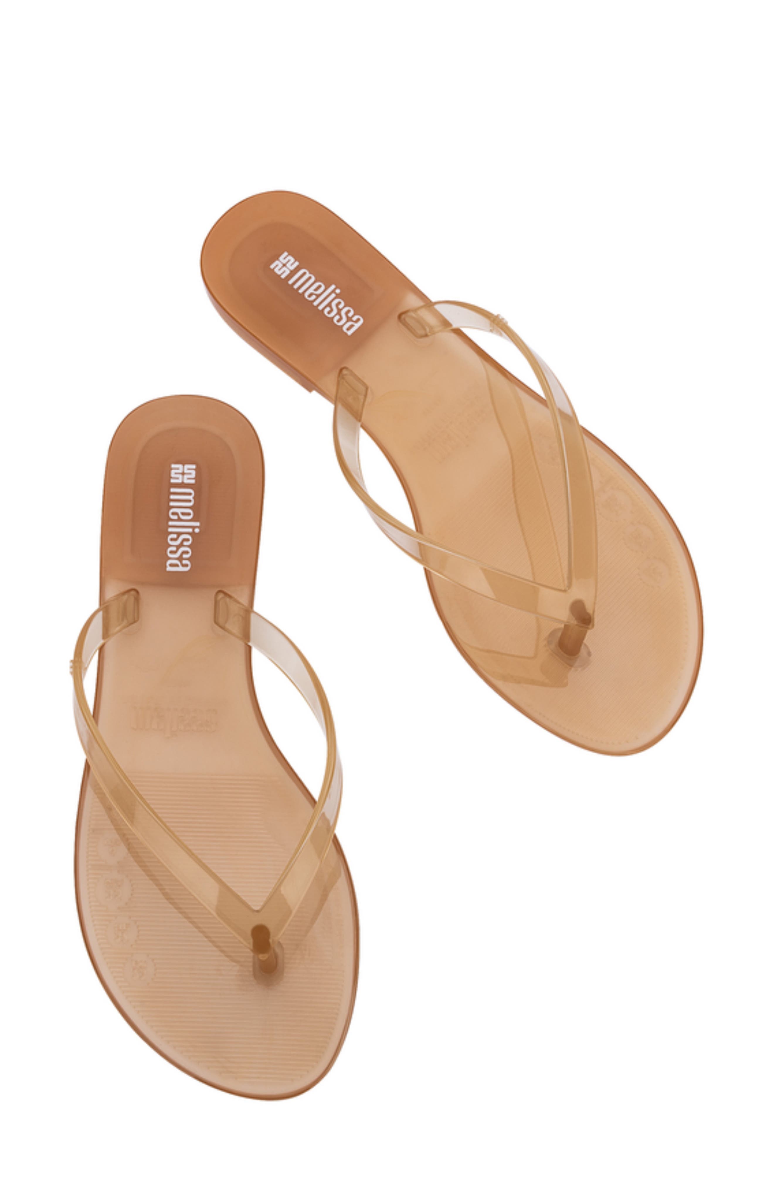 Harmonic Jelly Flip Flop, Alternate, color, CLEAR BEIGE