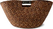 Helen Kaminski Leonor Braided Foldable Raffia Tote