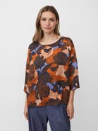 Masai Copenhagen MaBramila 3/4 Sleeve Round Neck Blouse