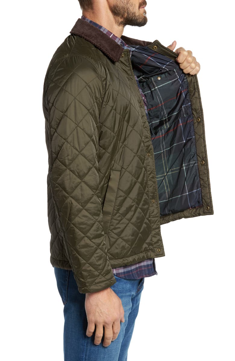 Barbour Holme Quilted Water-Resistant Jacket, Alternate, color, 