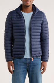Save The Duck Daniele Water Resistant Hooded Puffer Jacket