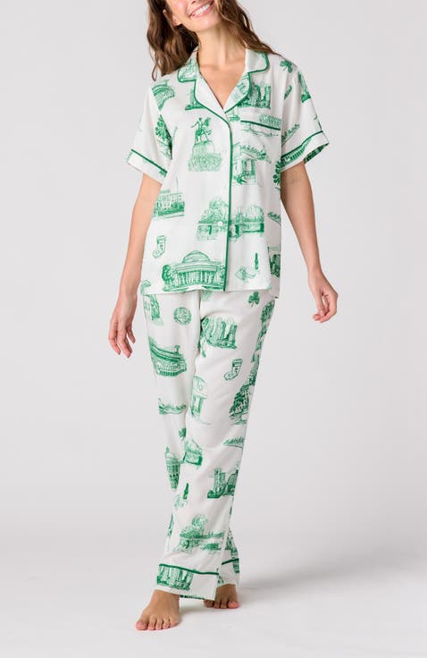 Boston Toile Pants Set