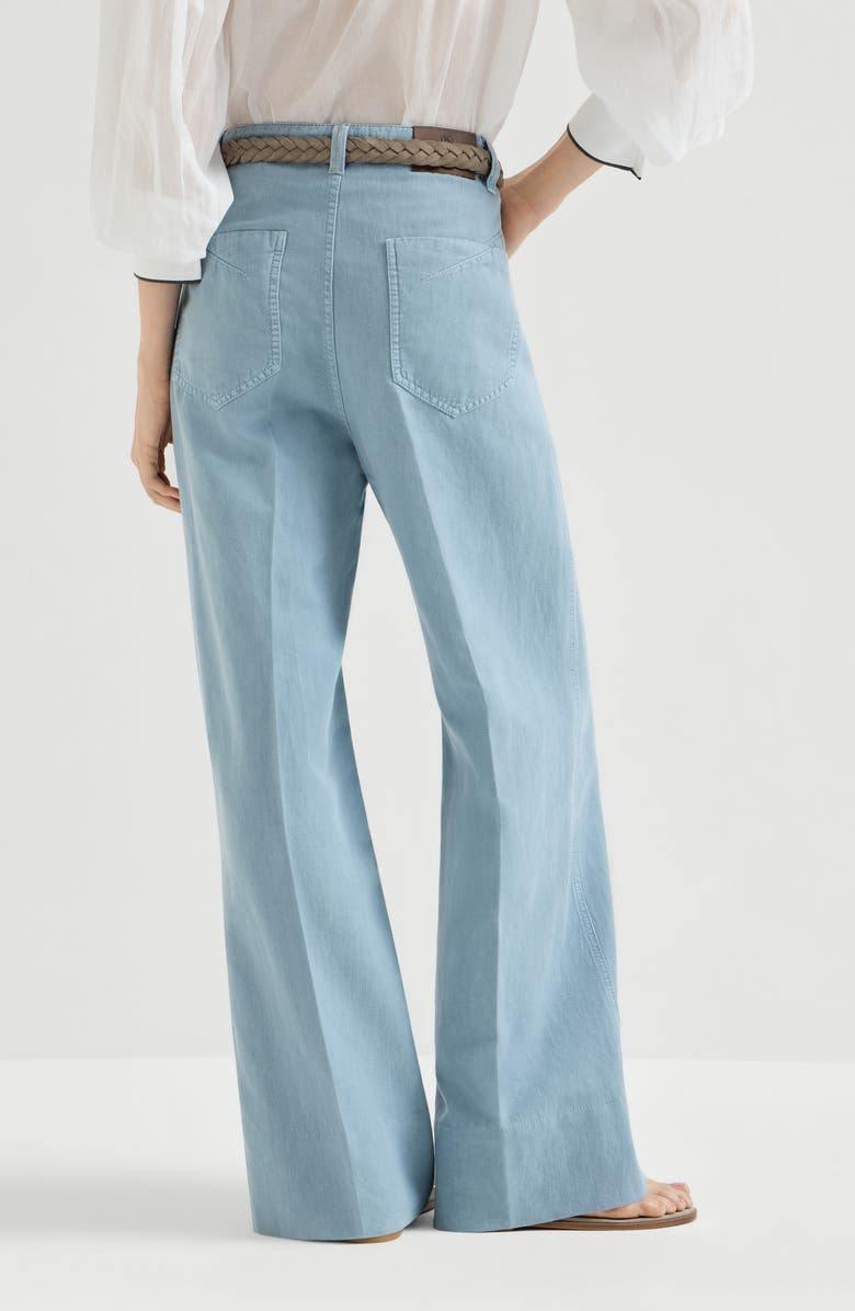 Brunello Cucinelli Loose trousers, Alternate, color, Denim