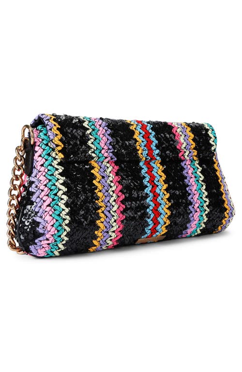 Kurt Geiger London Long Kensington Woven Shoulder Bag