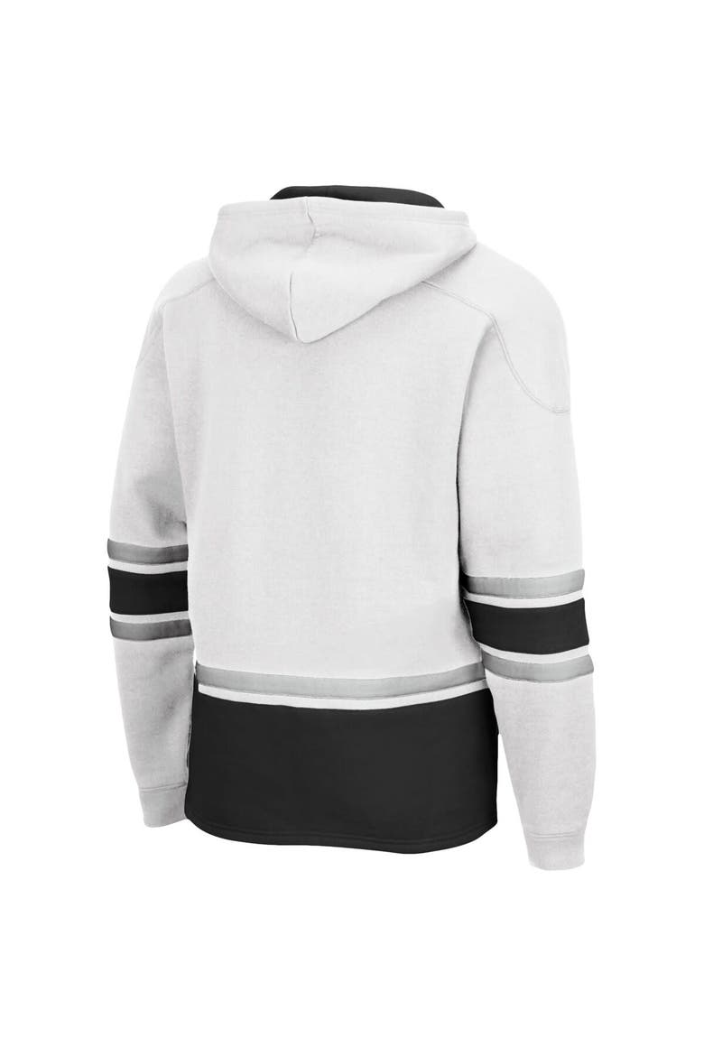 Men's Colosseum White Providence Friars Lace Up 3.0 Pullover Hoodie, Alternate, color, White