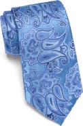 Duchamp Tonal Paisley Silk Tie