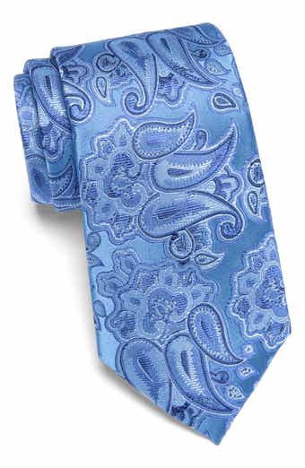 Tonal Paisley Silk Tie