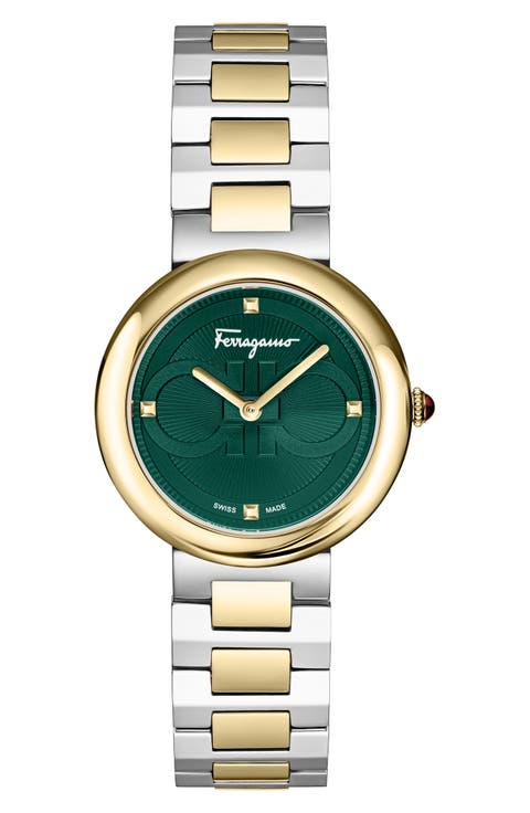 Salvatore Ferragamo Chic Bracelet Watch, 32mm