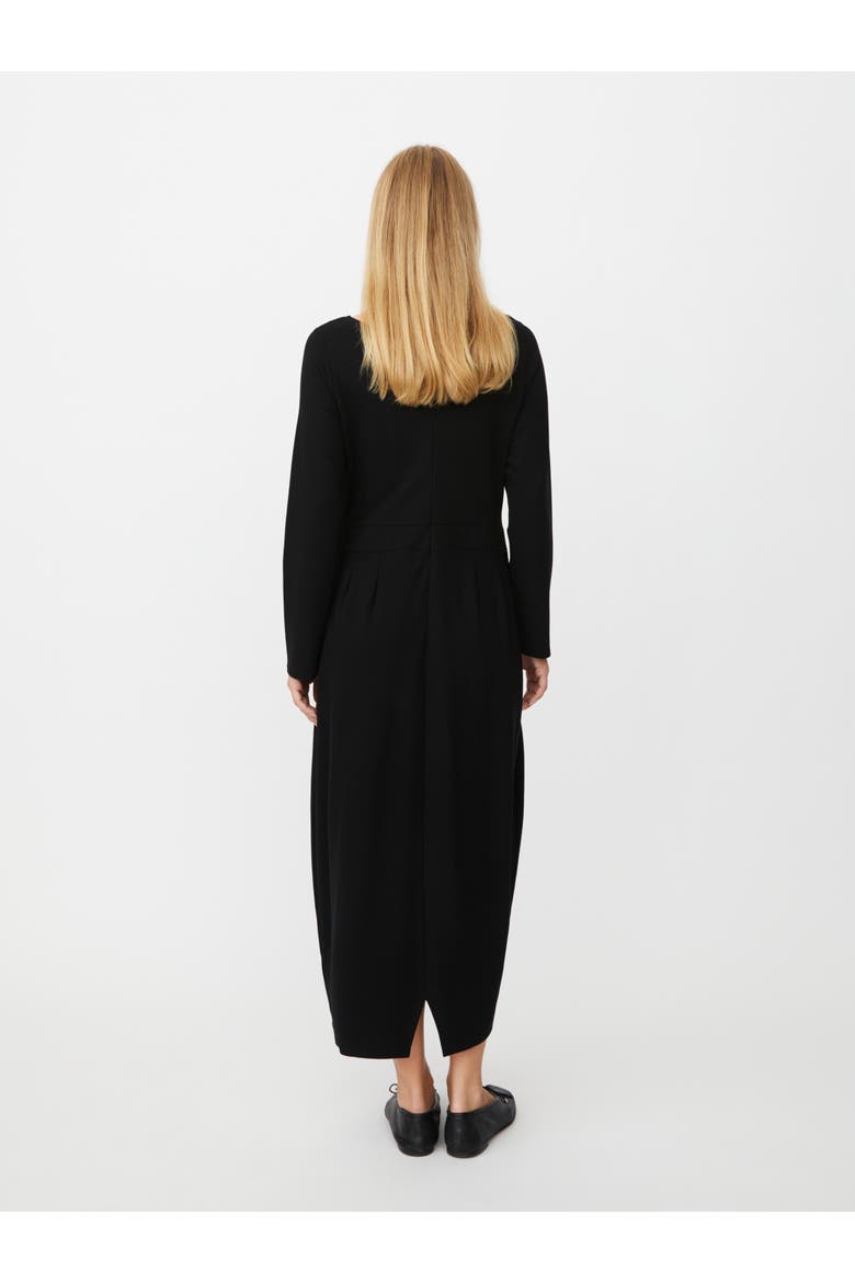 MaNaelise Long Sleeve Maxi Dress, Alternate, color, Black