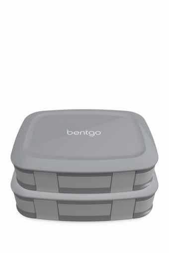 2-Pack of Fresh Leak-Proof Versatile 4-Compartment Bento-Style Lunch Box - Aqua