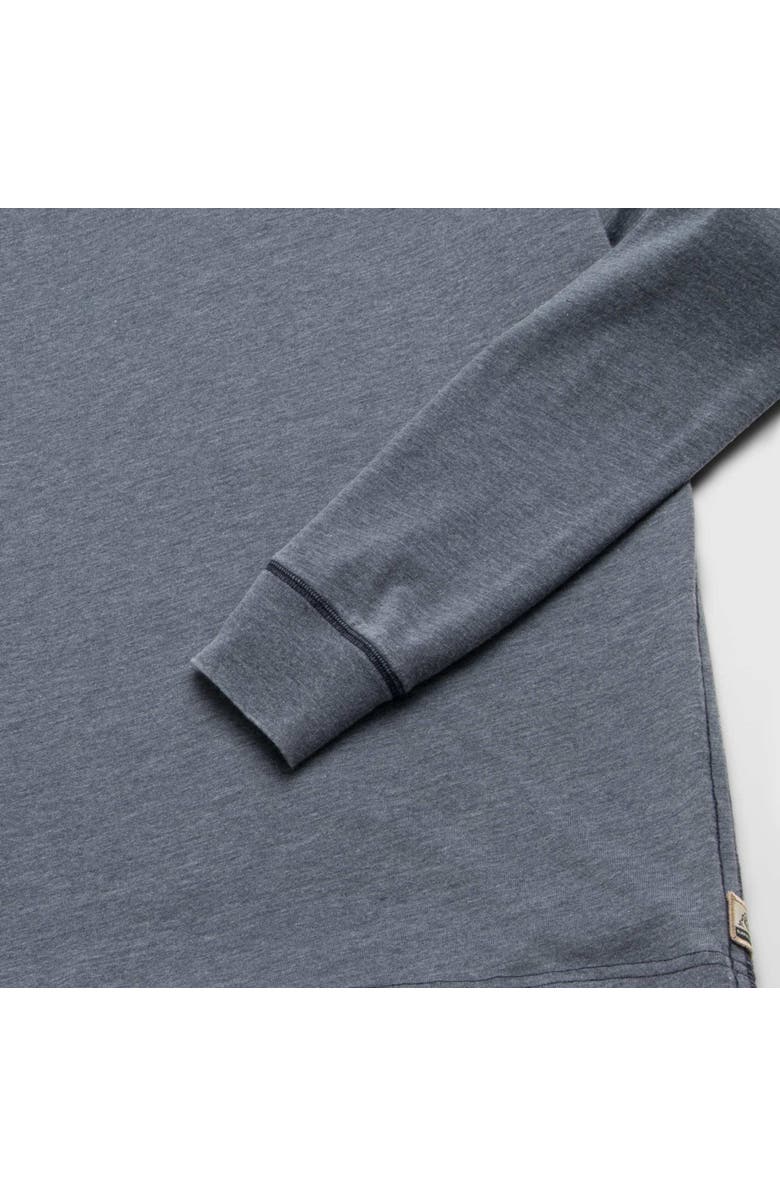 Surfside Supply Co. Harry Burnout Hooded Tee, Alternate, color, Navy Blazer