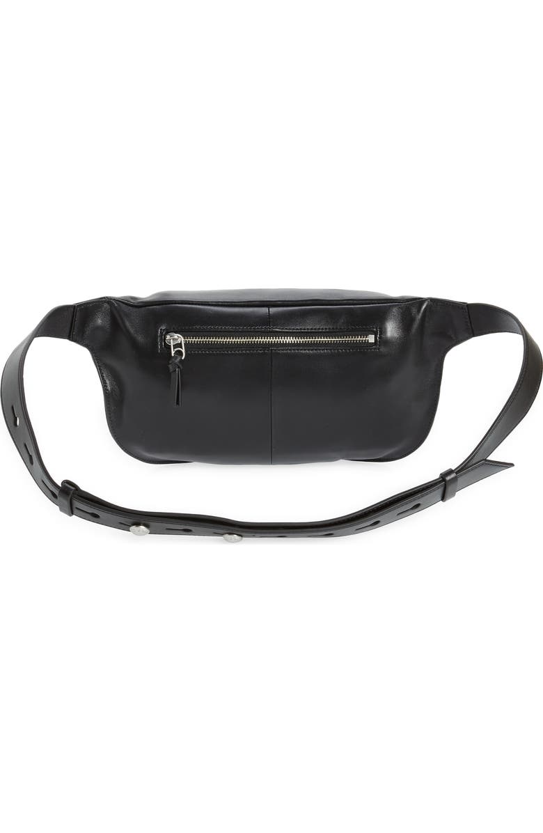 rag & bone Commuter Leather Belt Bag, Alternate, color,