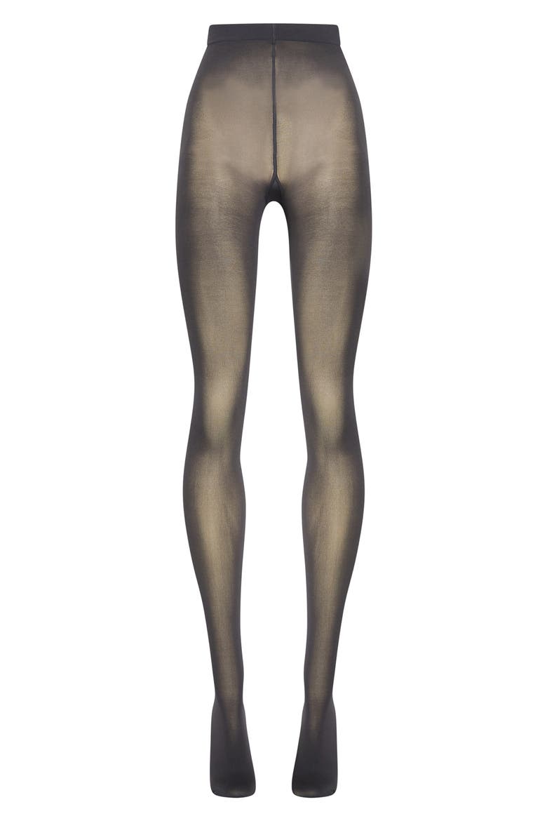 Velvet de Luxe Tights, Alternate, color, ANTHRACITE